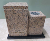 GRANITE CREMATION URNS_ ONYX ASH URNS_ MARBLE STONE FUNERAL 